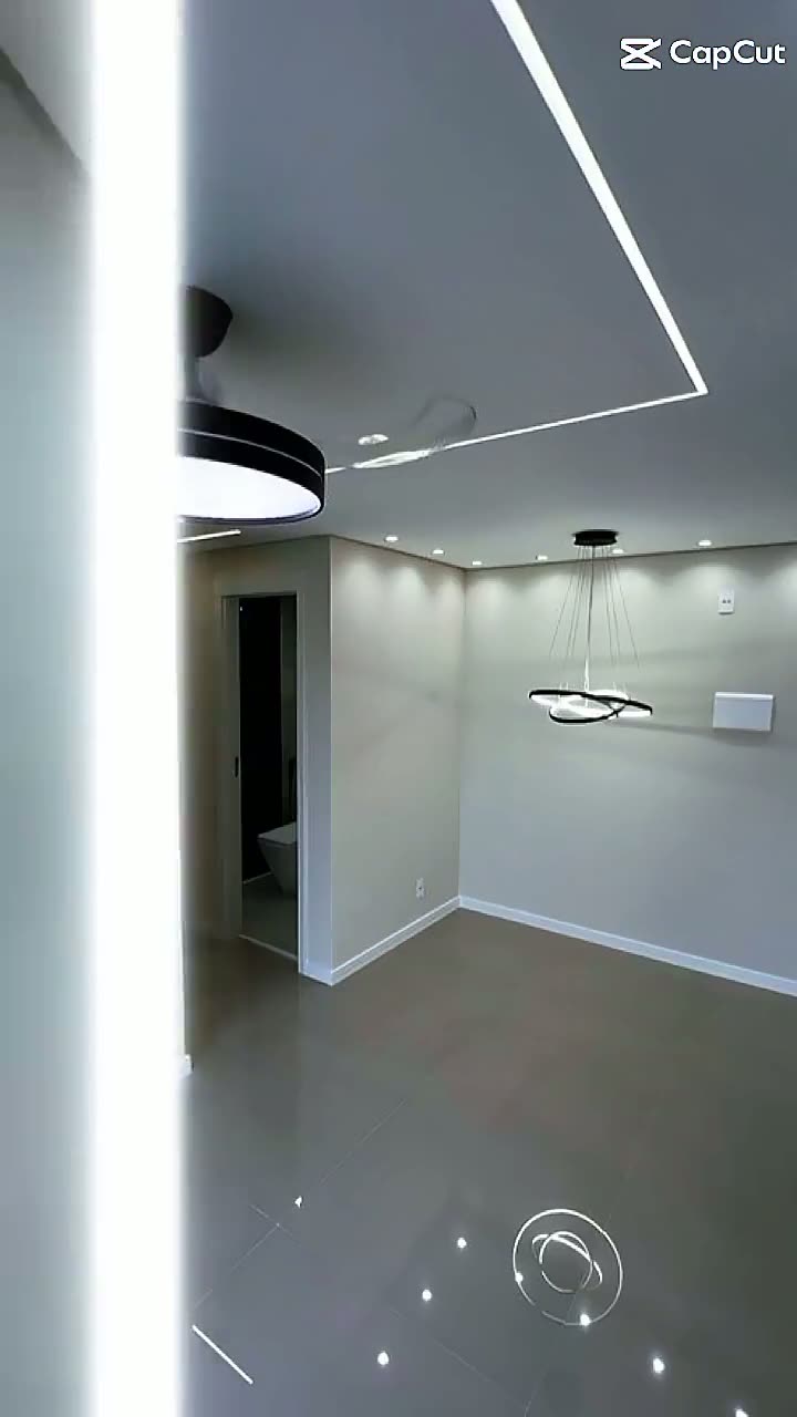 Forro de gesso com iluminação LED — assista ao vídeo