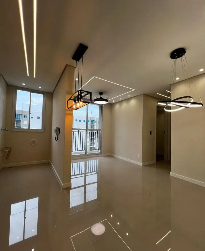 Trabalho de Iluminação LED — Gesso Zona Sul